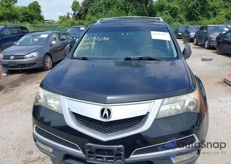 2011 Acura Mdx Technology Package from USA, damaged, VIN 2HNYD2H44BH504408